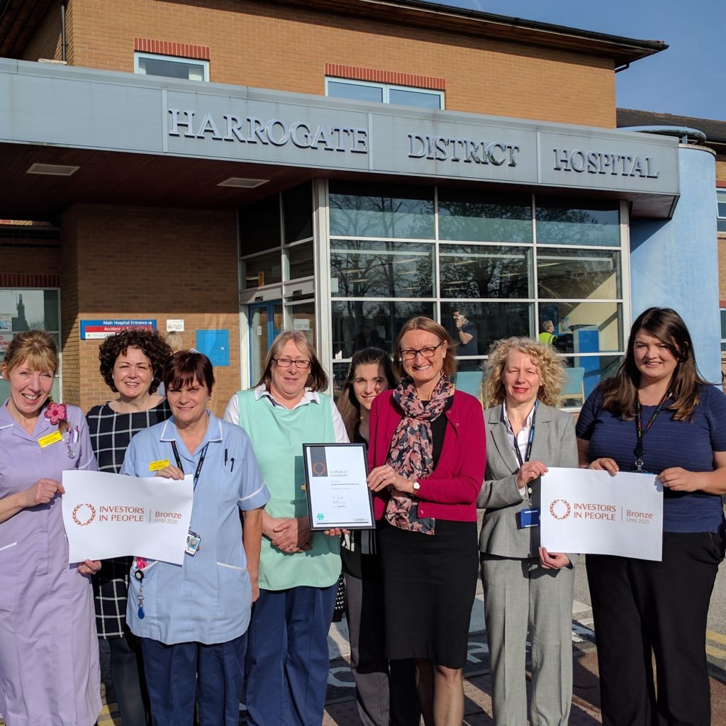 Bronze award for commitment to looking after staff Harrogate and District NHS Foundation Trust