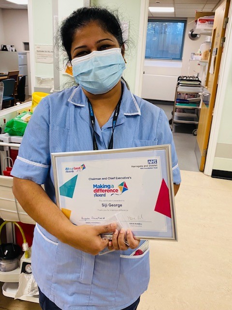 A Nurse Looks After Her Patients