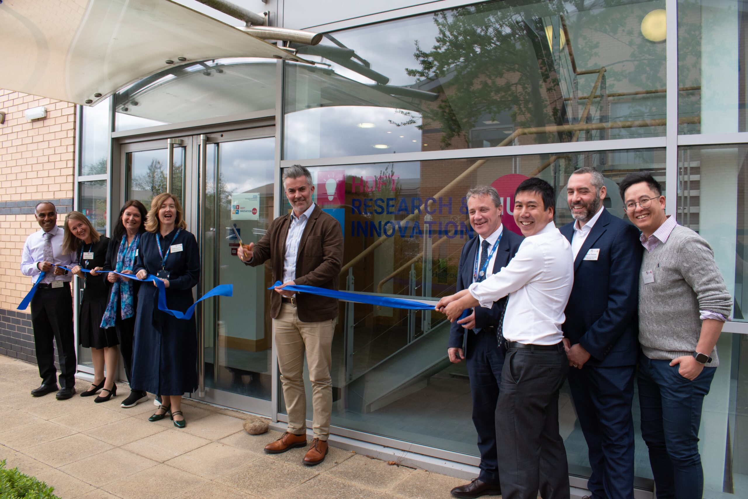 David Skaith, Mayor of York and North Yorkshire Combined Authority officially opens HDFT’s new Healthcare Innovation Hub