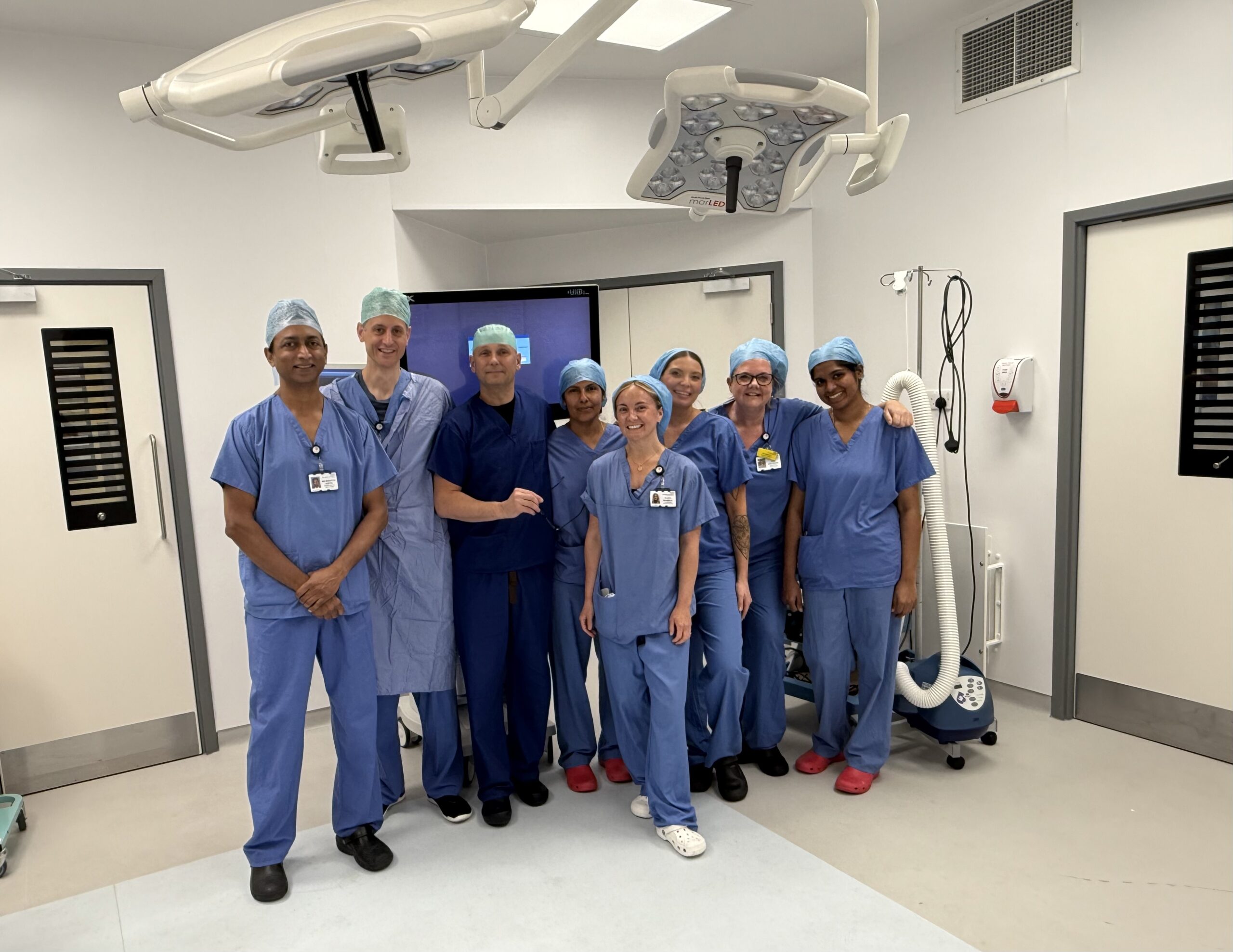 Gynaecology team at HDFT